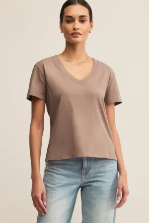 Compression Fit Technology Elegant Look Weekdays V Neck Tee by Z Supply