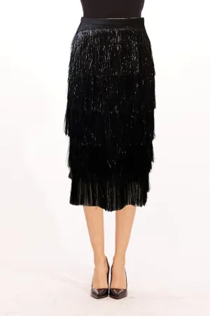 Rita Skirt - Midnight Muse Comfort Wear Wedding guest