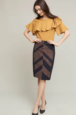 Bohemian vibe Dust Proof Fabric Western Pencil Skirt