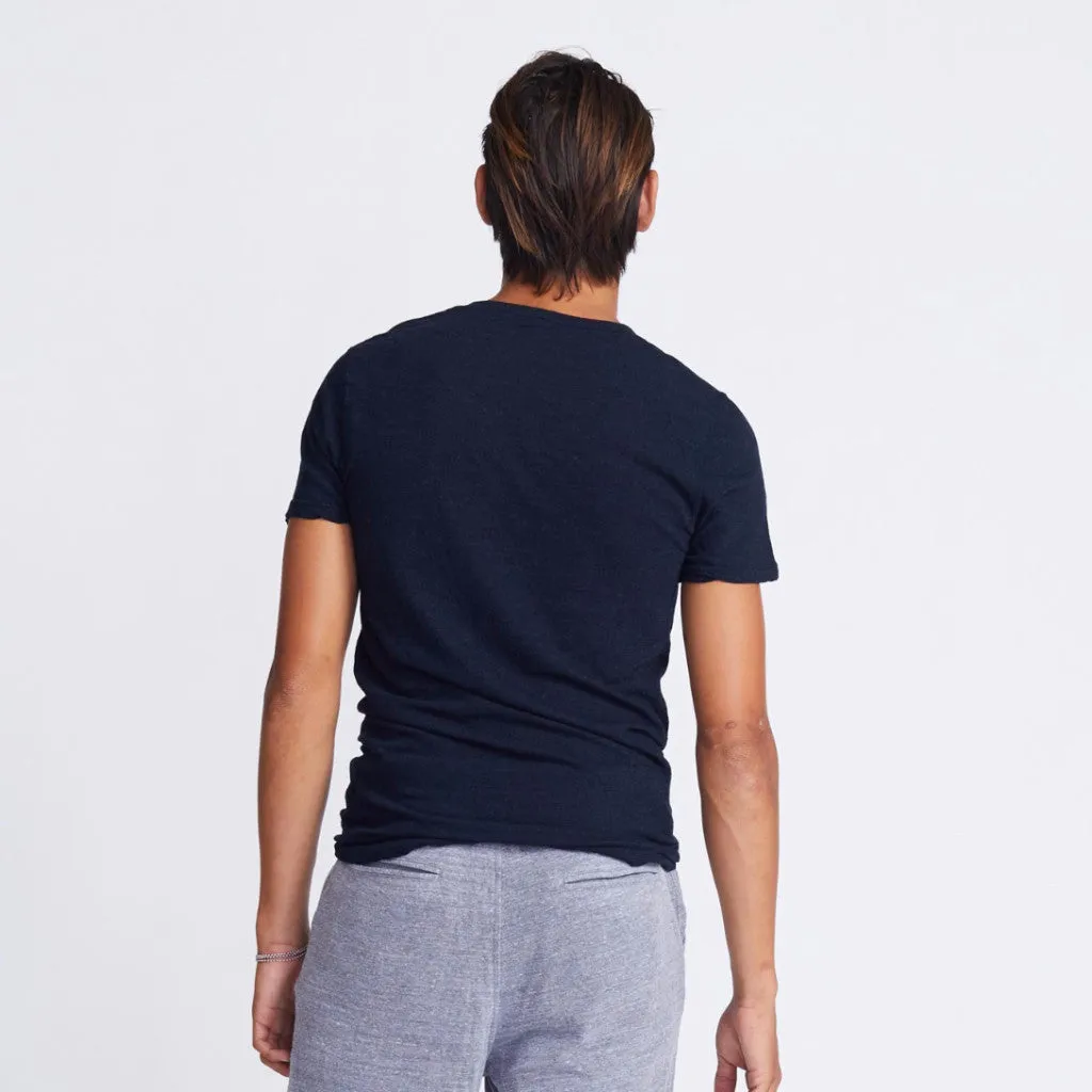 Crew Neck Tee Moisture Wicking Fabric