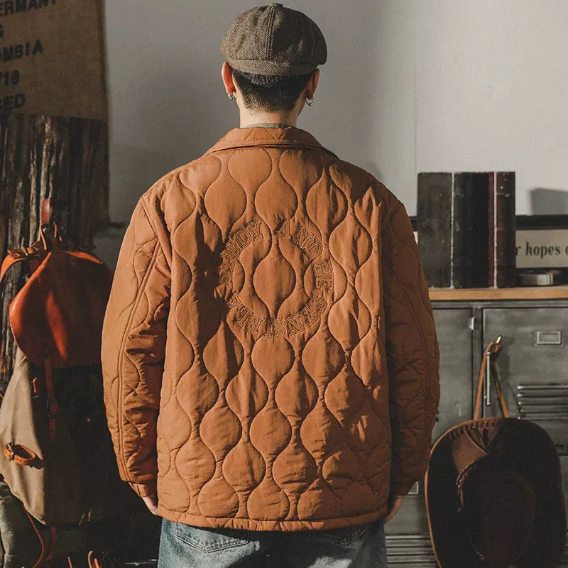 Windproof Warm Cotton Jacket Men P0677