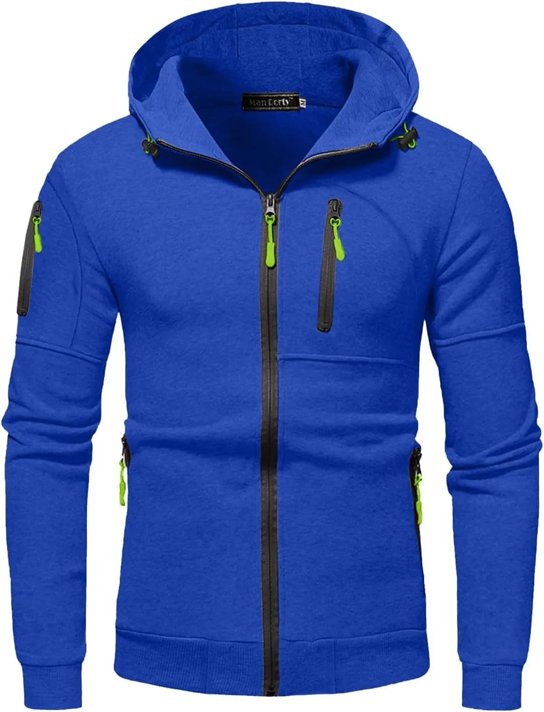 Winter Jacket Leisure Thick Lapel Hooded Leather Jacket Zipper Short Vintage Autobike Coat Warm Daily Mens Gifts