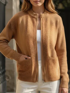 ThermalRegulating Fabric Women's casual cardigan jacket