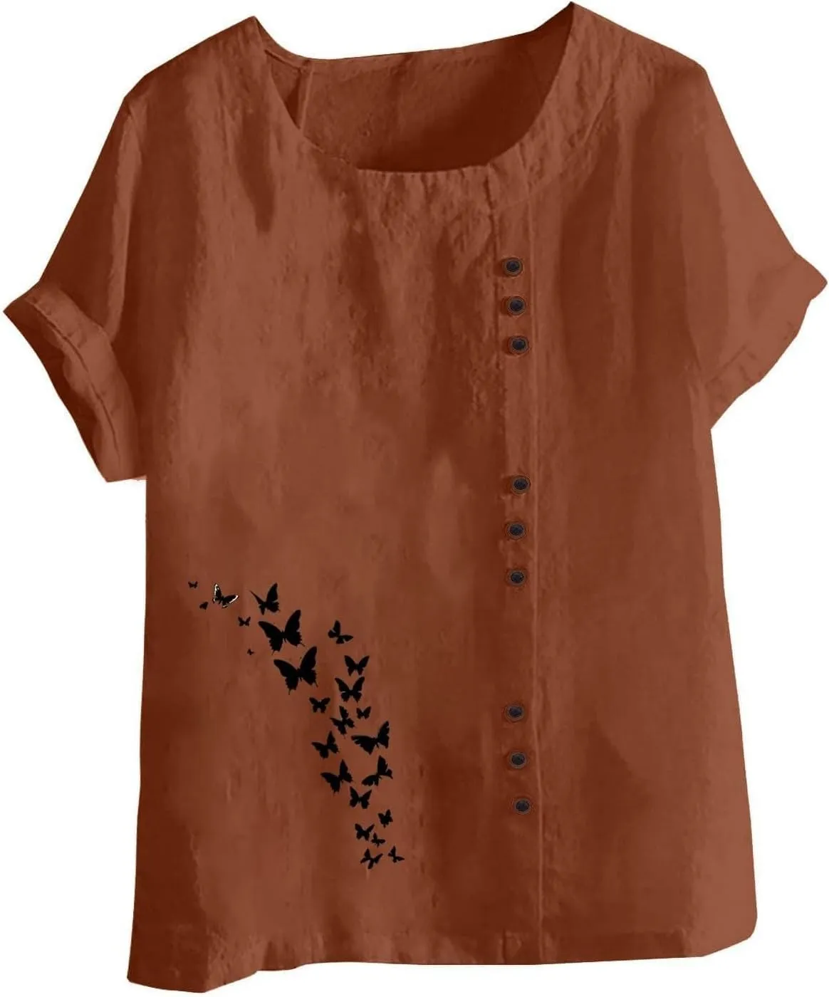 Womens Cotton Linen Tank Tops Cotton Long Sleeved Shirt Loose Embroidered Top 2025 Trendy Summer Retro Embroidered Boho