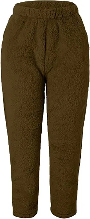 Womens Fleece Pajama Pants Fuzzy Jogger Lounge Pants Pj Pants with Pockets Prime of Day 2023 Canada,Prime Big Deal