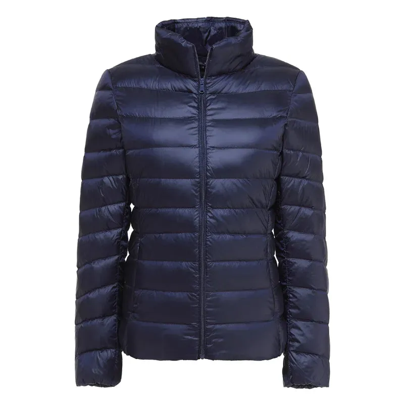 Women's Lightweight Puffer Jacket Ultra Packable Down Coat