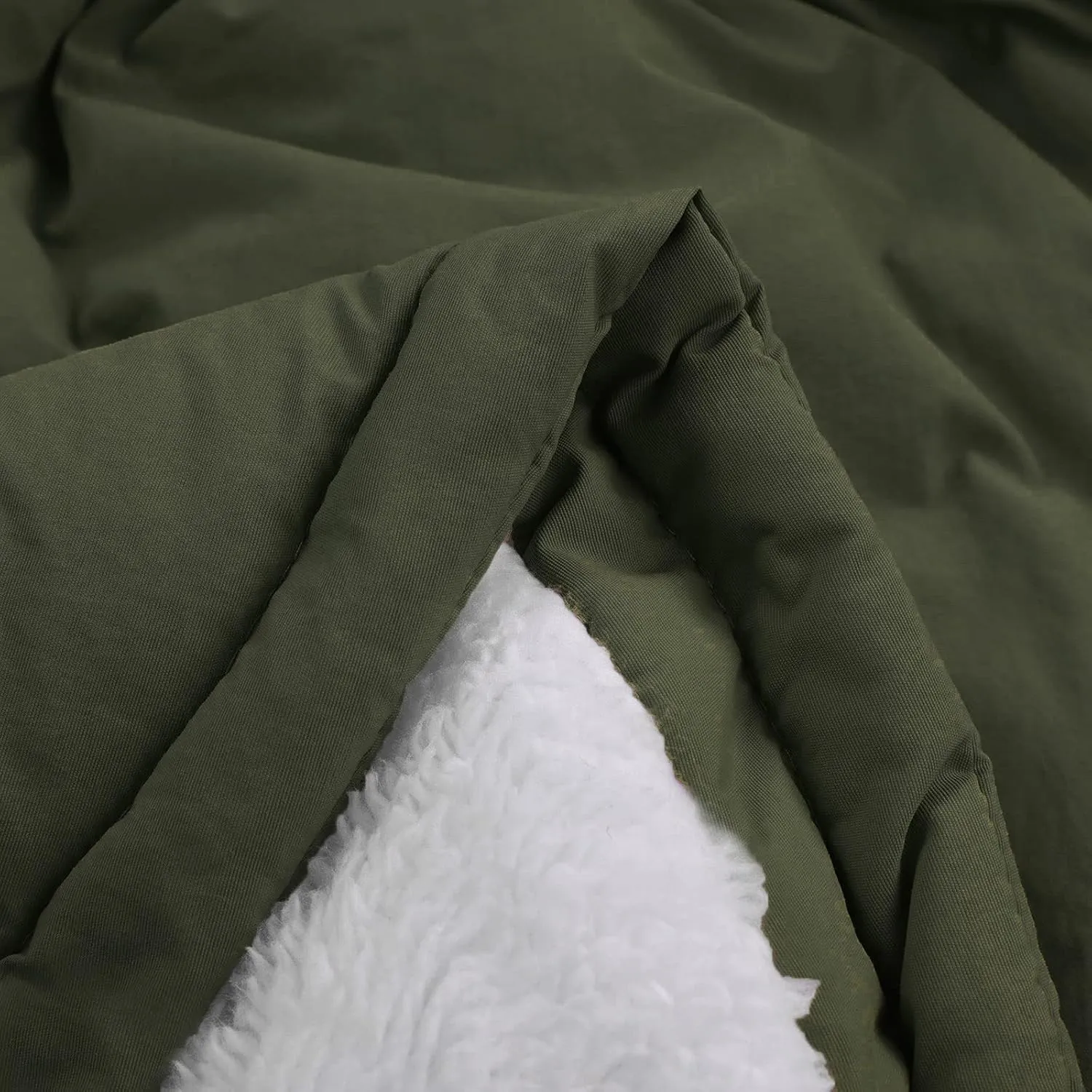 Womens Plus Size Winter Quilted Coat Casual Hooded Lined Fleece Jacket Long Warm Overcoat 2024 Outdoor Travel Outwear