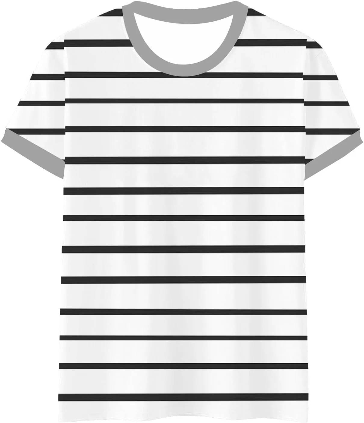 Womens Short Sleeve Summer T Shirt Crew Neck Basic Color Block Tee Tops 2025 Causal Loose Fit Shirts