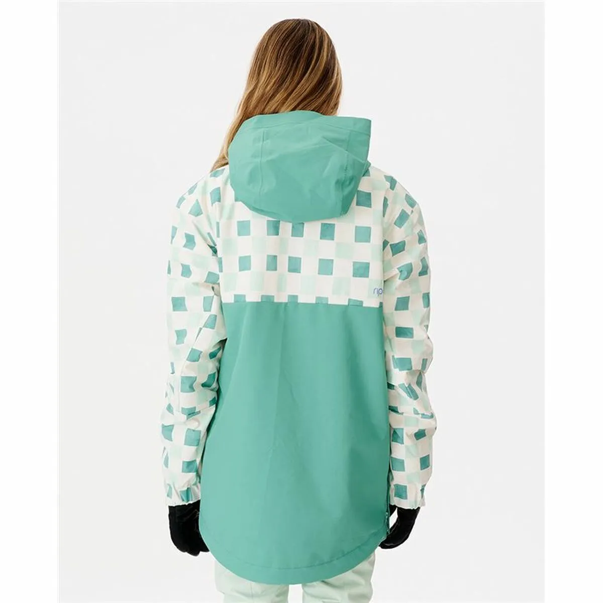 Women'S Sports Jacket Rip Curl Rider Anorak Aquamarine