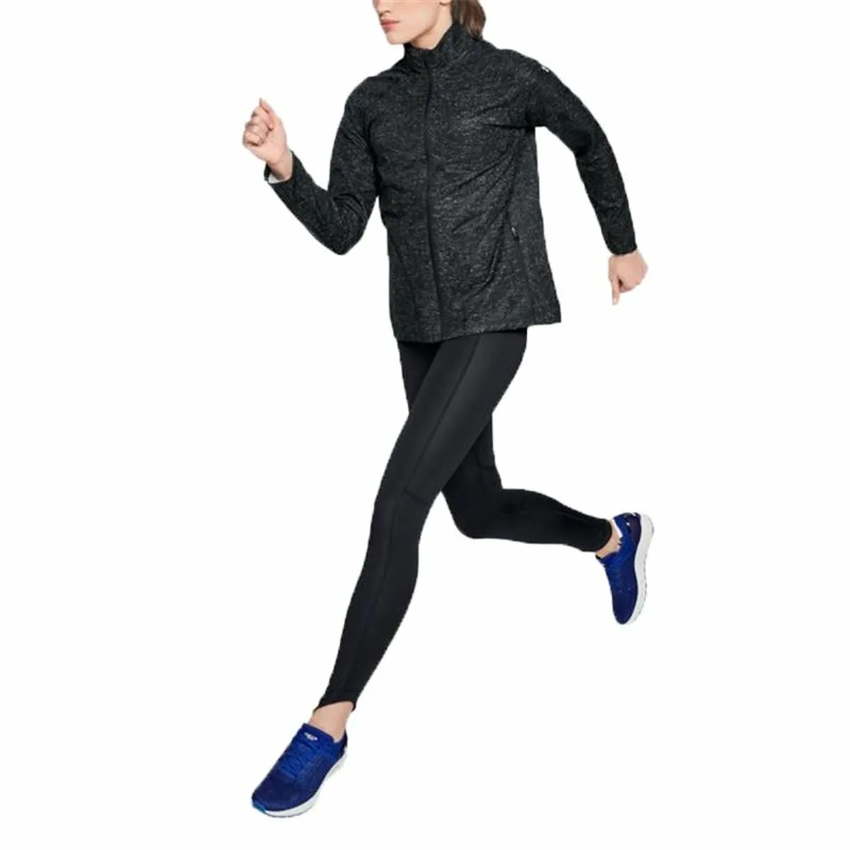 Women'S Sports Jacket Under Armour Storm Printed Dark Grey