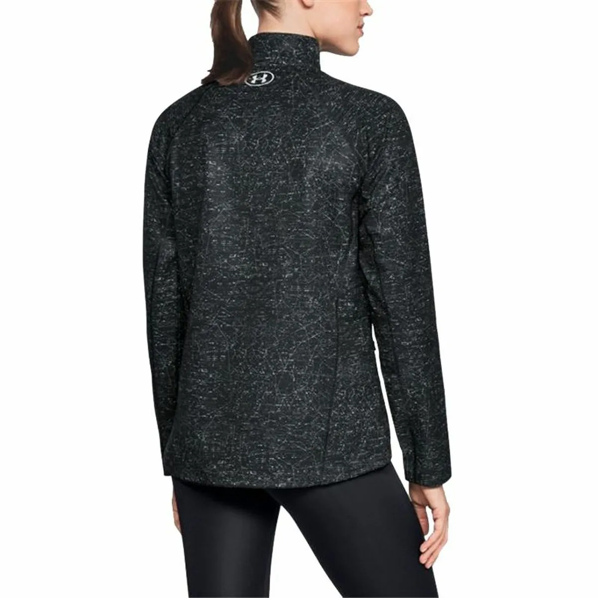 Women'S Sports Jacket Under Armour Storm Printed Dark Grey