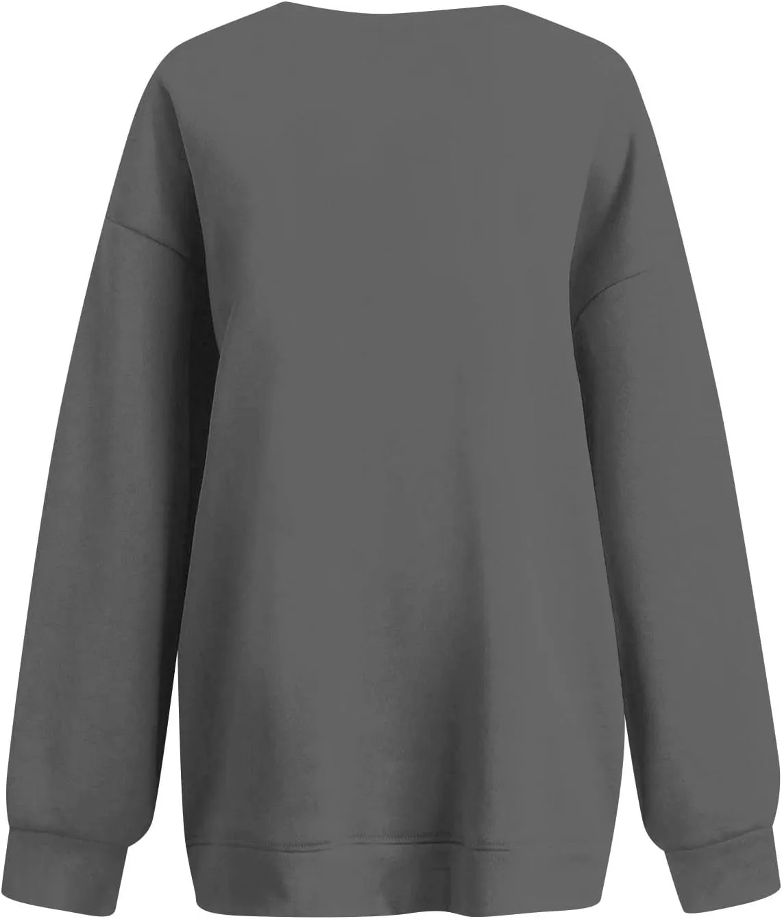 Womens Tops Oversized Crew Neck Sweatshirts Casual Lightweight Printed Outfits Fall Winter Fashion Clothes