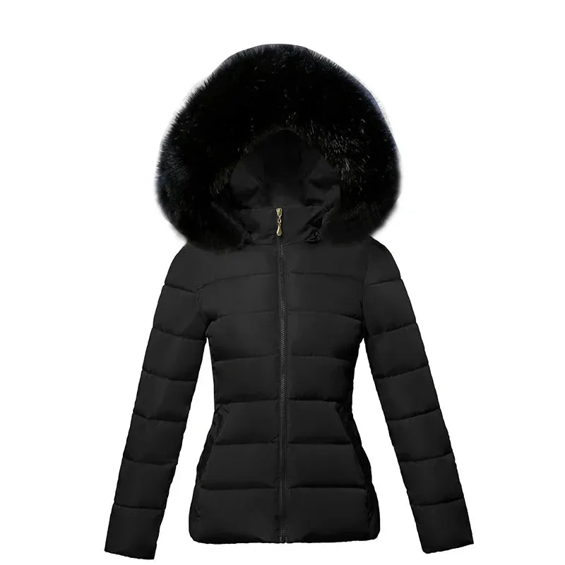 Women's Winter Down Jacket – Warm Short Parka Coat for Ladies, Stylish and Cozy Winterwear