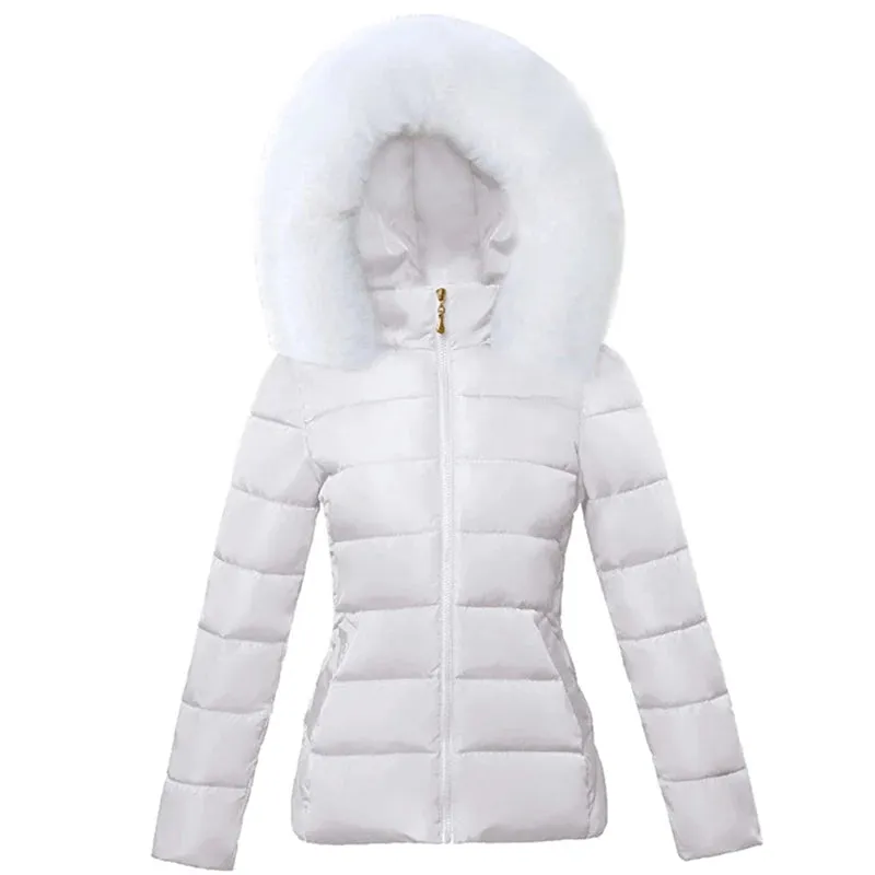 Women's Winter Down Jacket – Warm Short Parka Coat for Ladies, Stylish and Cozy Winterwear