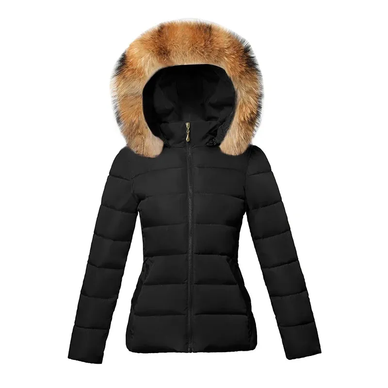 Women's Winter Down Jacket – Warm Short Parka Coat for Ladies, Stylish and Cozy Winterwear