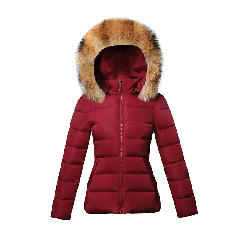 Women's Winter Down Jacket – Warm Short Parka Coat for Ladies, Stylish and Cozy Winterwear