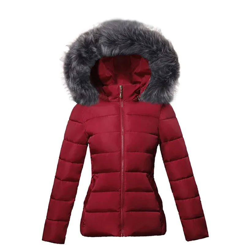 Women's Winter Down Jacket – Warm Short Parka Coat for Ladies, Stylish and Cozy Winterwear