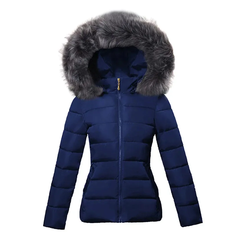 Women's Winter Down Jacket – Warm Short Parka Coat for Ladies, Stylish and Cozy Winterwear