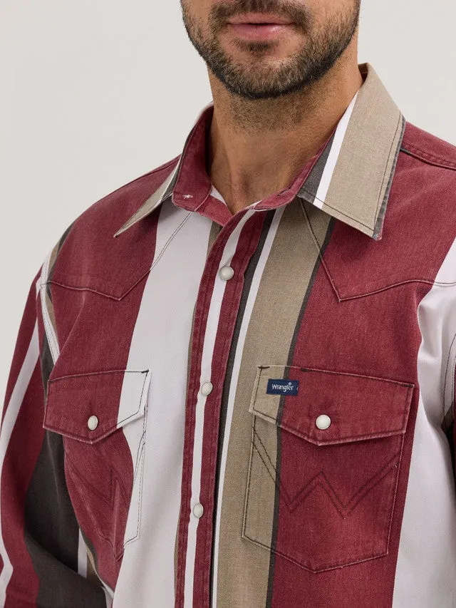 Wrangler Men's Brushpopper Red