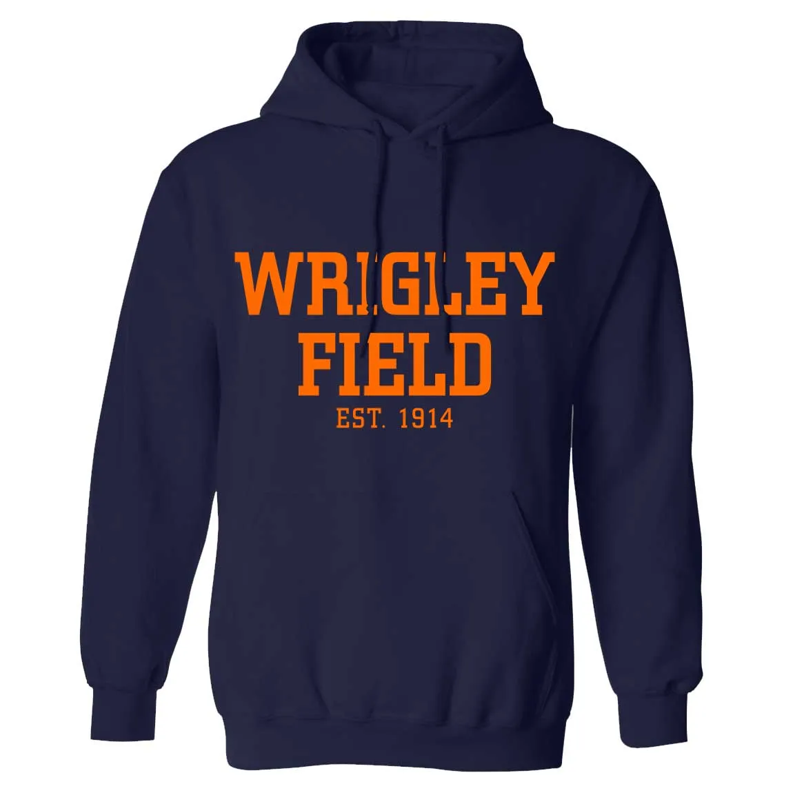 Wrigley Field Est. 1914 University of Illinois Navy Core Hooded Sweatshirt