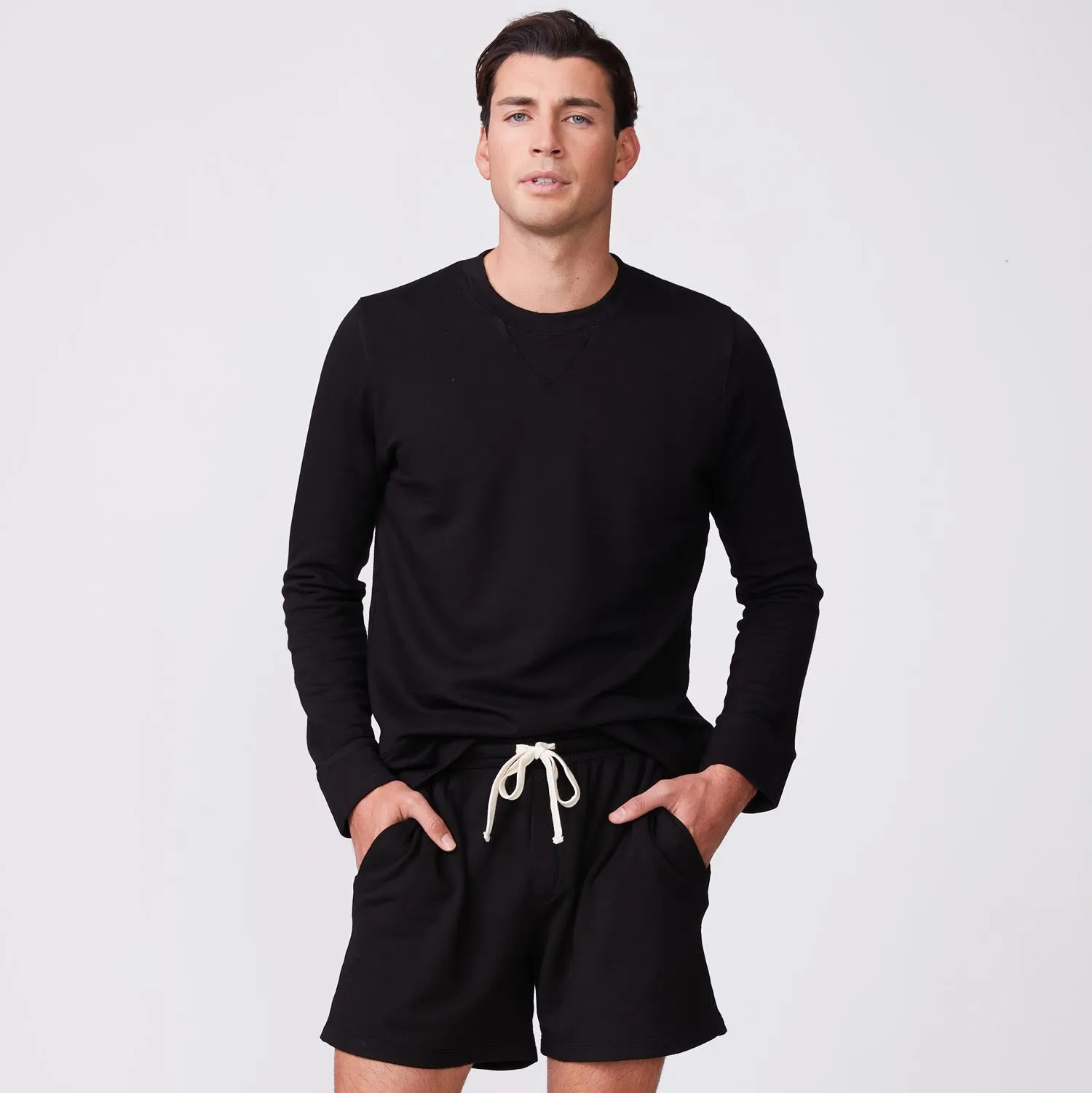 Supersoft Fleece Crew Neck Sweatshirt Office Look AntiStaticTreatment