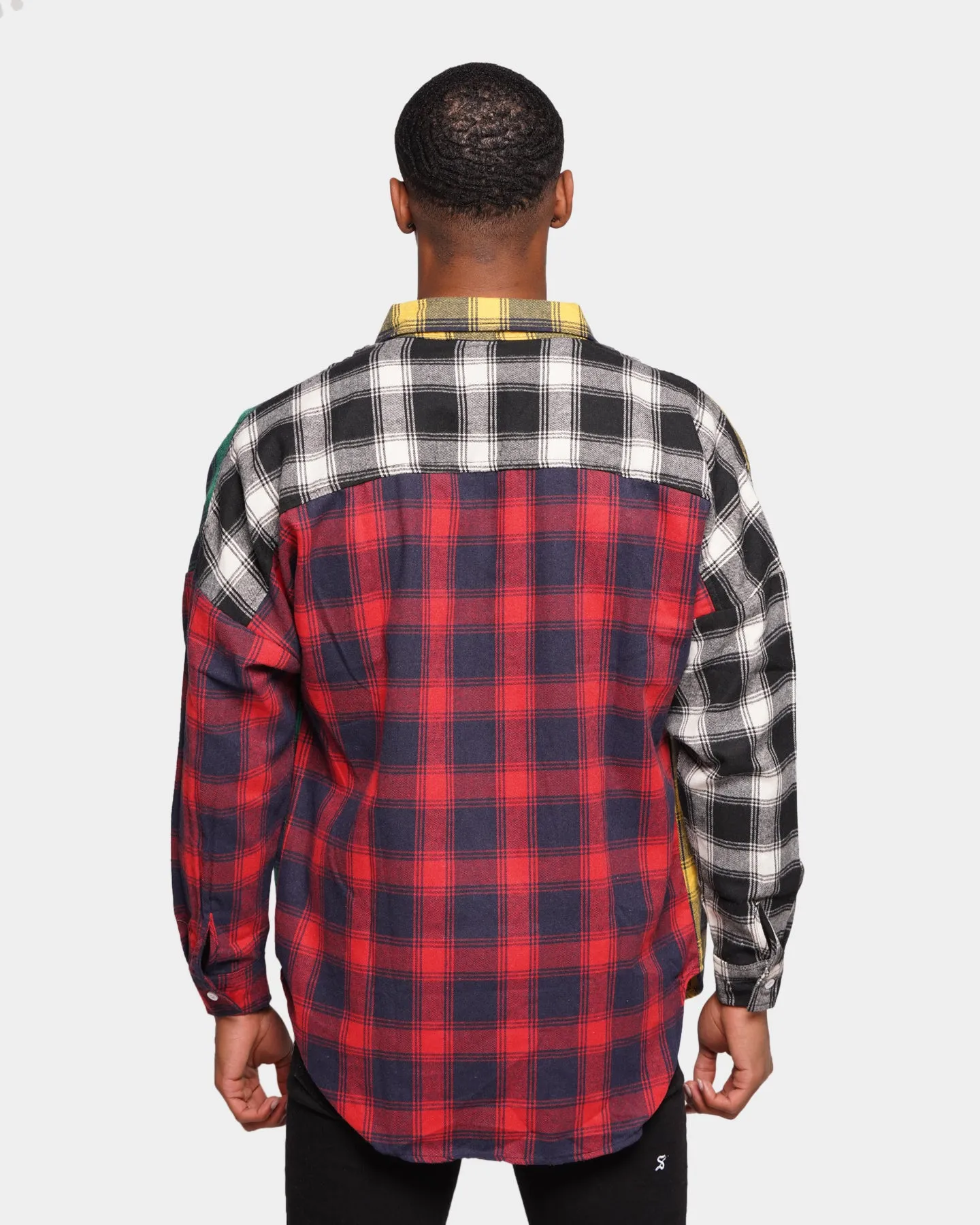 XXIII Loire Tartan Painted Button Up Shirt Multi