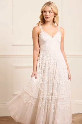 Maeva Cami Ankle Gown Low-Waist Artistic Flair