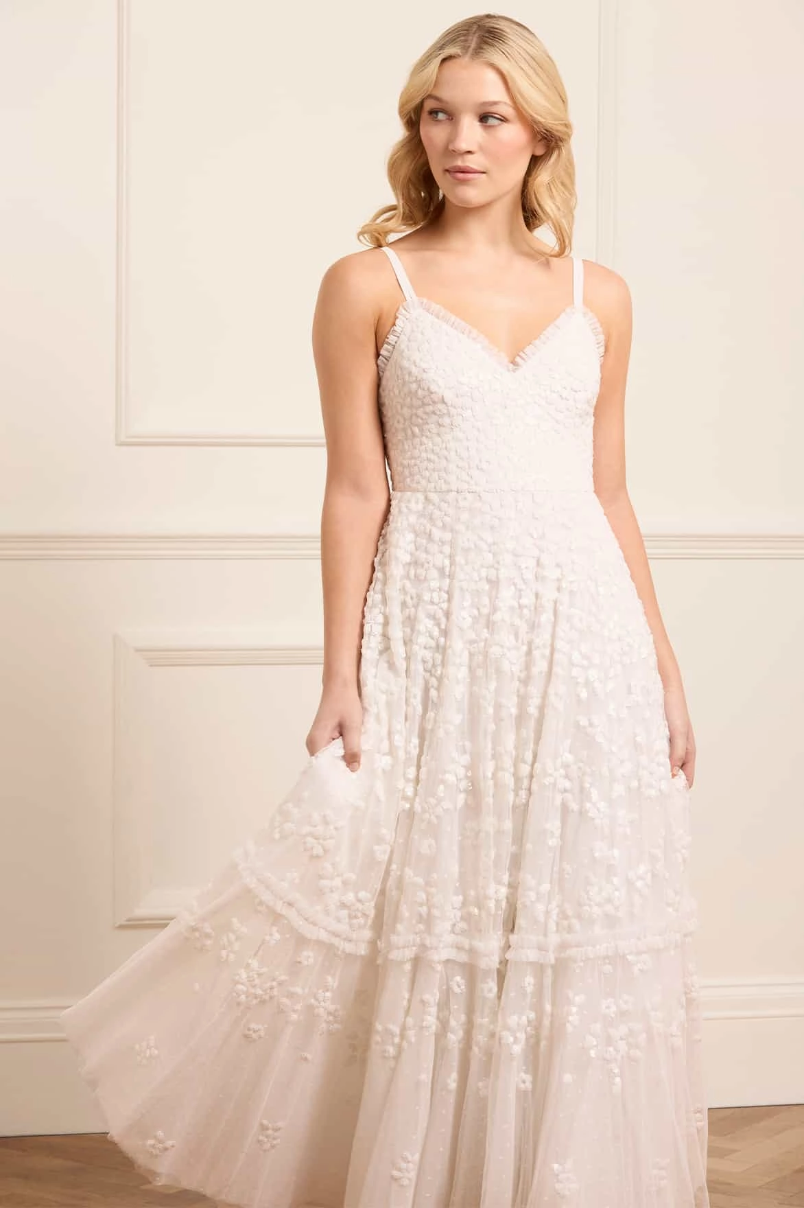 Maeva Cami Ankle Gown Low-Waist Artistic Flair