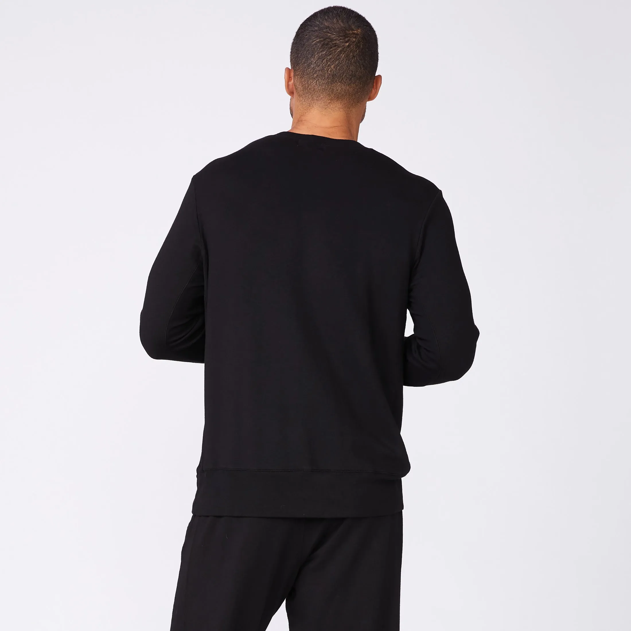 Lounge Sweatshirt ribbed texture