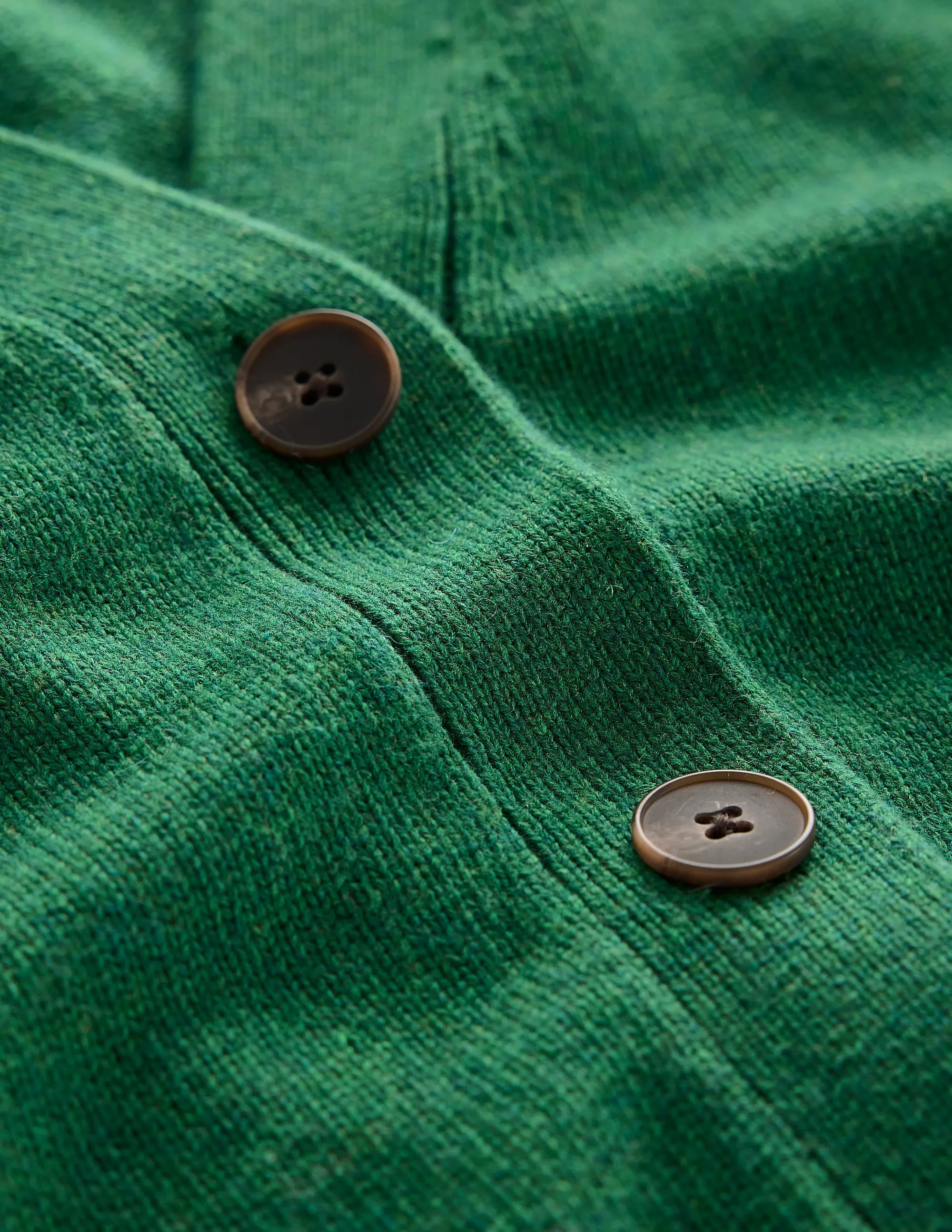 Zia Longline V-Neck Cardigan-Pine Green