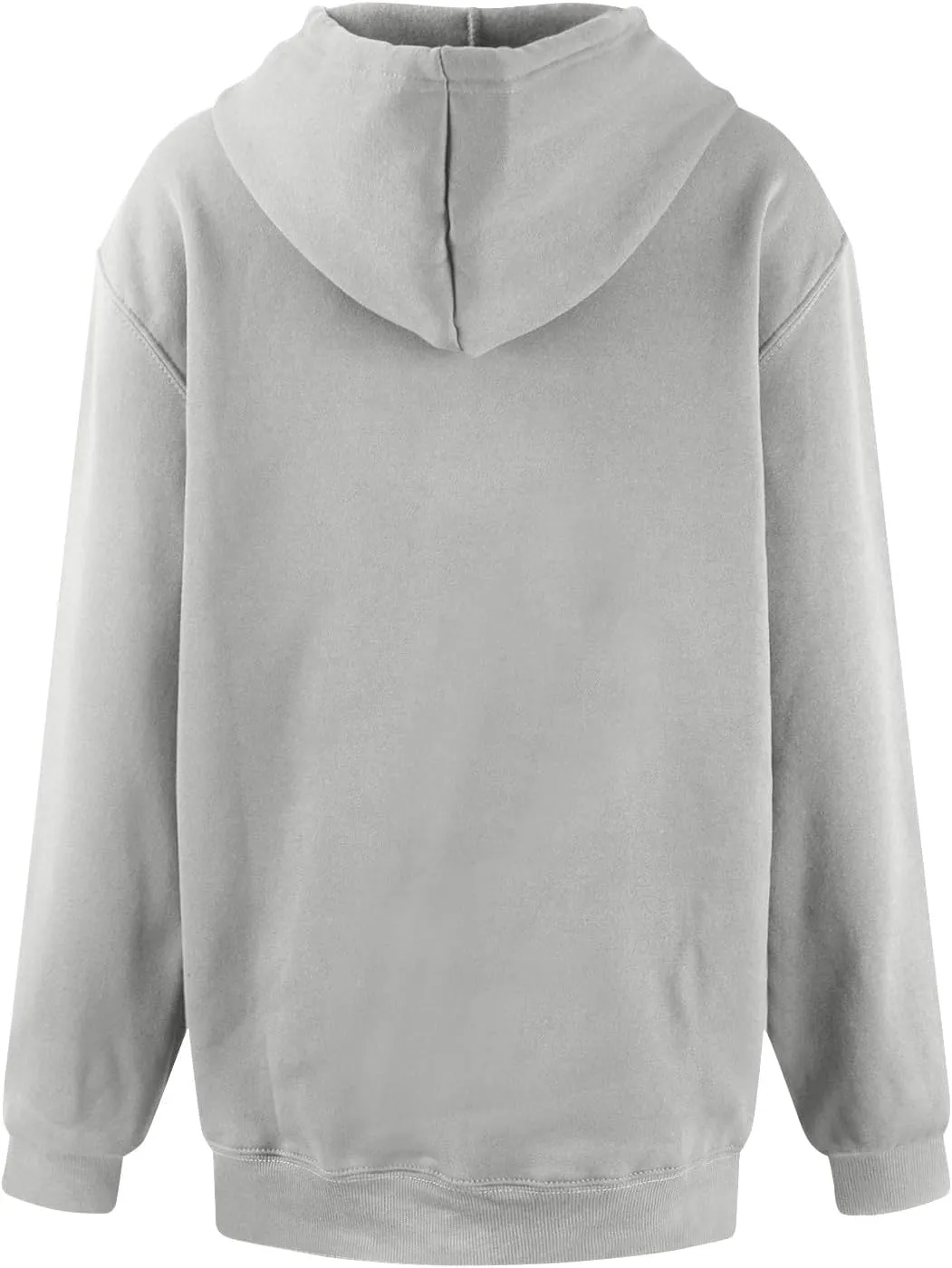 Zip Up Hoodie Women Fleece Oversized Sweatshirt Hoodies Casual Drawstring Athletic Sweat Zip Up Jackets with Pockets