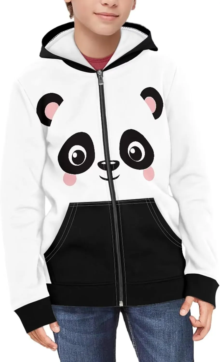 Zip Up Hoodies Kids Casual Hooded Sweatshirts Hoody With Pockets Zip Up Hoodies For Teen Girls Sweatshirts 6-16 Y