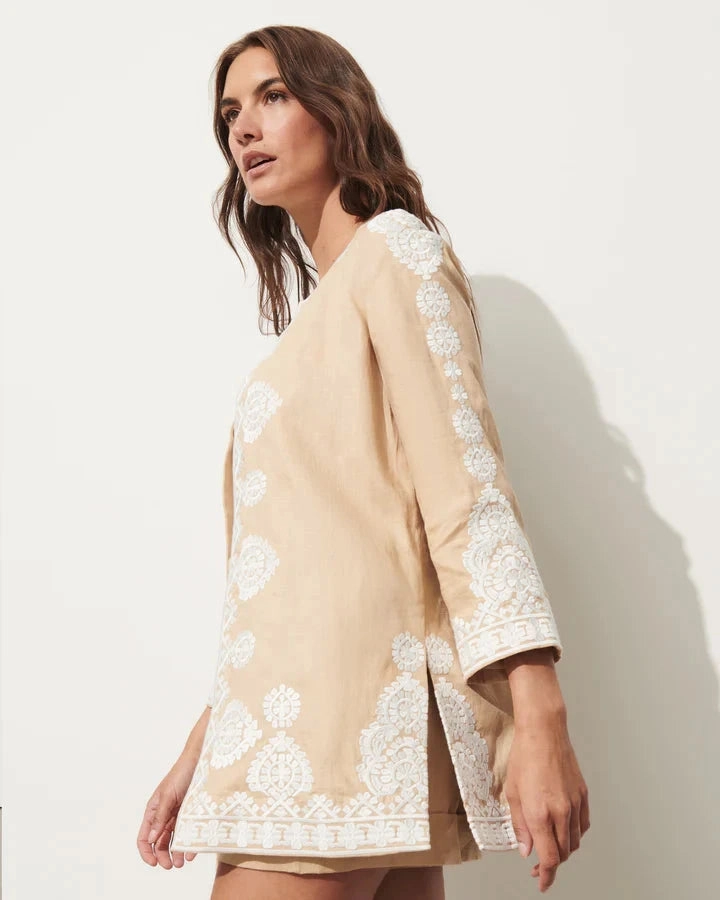 Fantasize Wren Jacket Travertine Sand
